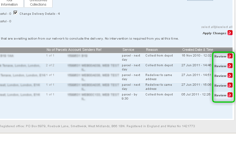 Interlink Express Manage Your Exceptions